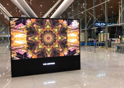 Digital OOH - Digital housing for advertising at KLIA