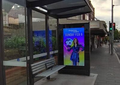 Digital Bus Shelters - Universal Advertising Sydney Australia