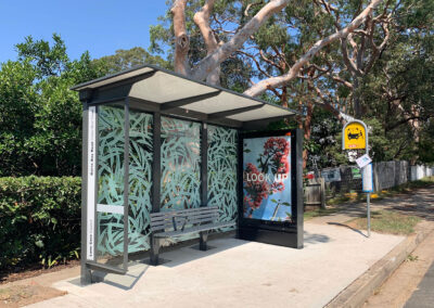 Bus Shelter - Universal Advertising Sydney Australia