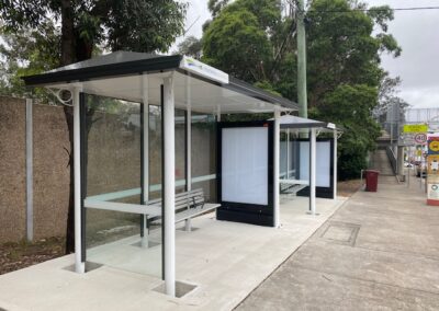 Bus Shelter - Universal Advertising Sydney Australia