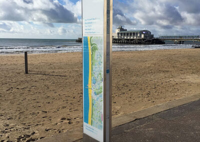 Way Finding Signage - On the beach front