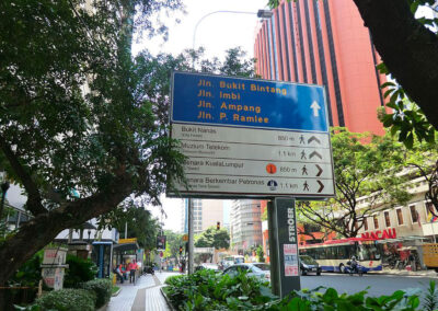 Way Finding - Outdoor Street Signage